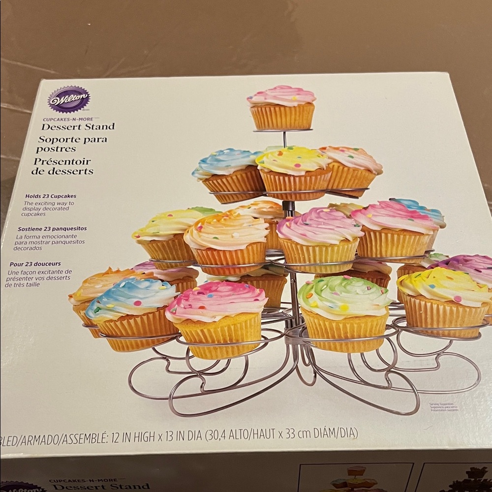 Wilton Multicolor Cupcake Dessert Stand